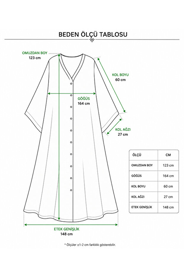 Butterfly Pattern Buttoned Oversize Dress | One Size | Std Size - 8