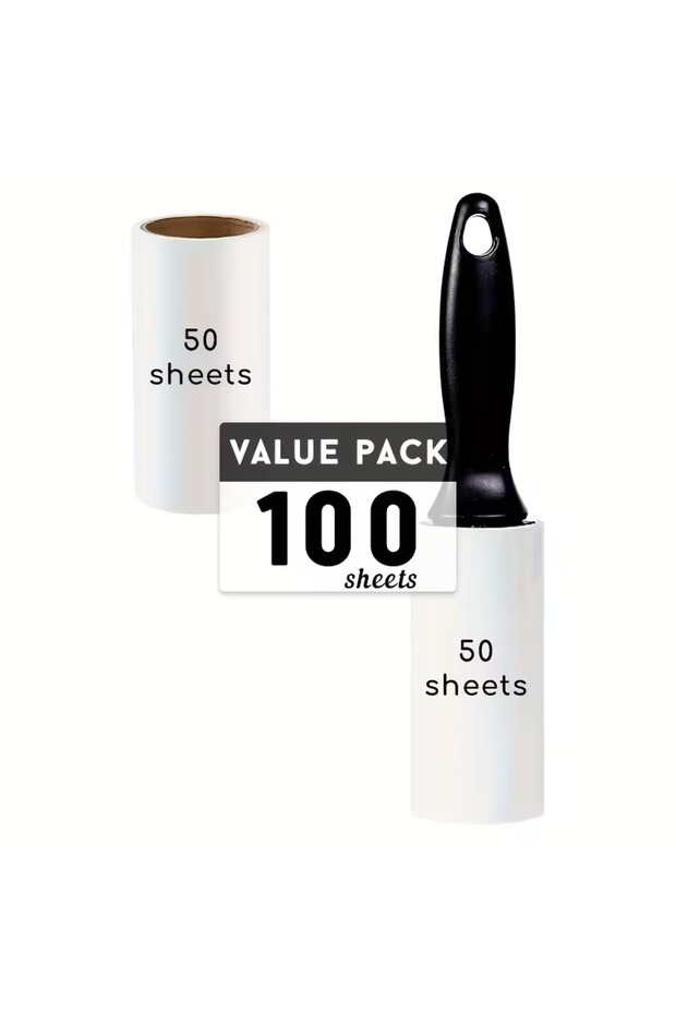 1 مقبض، 100 ورقة، 400/200/100 ورقة، بكرة إزالة الوبر، بكرة إزالة شعر الحيوانات الأليفة، عبوات بكرة إزالة الوبر، Te