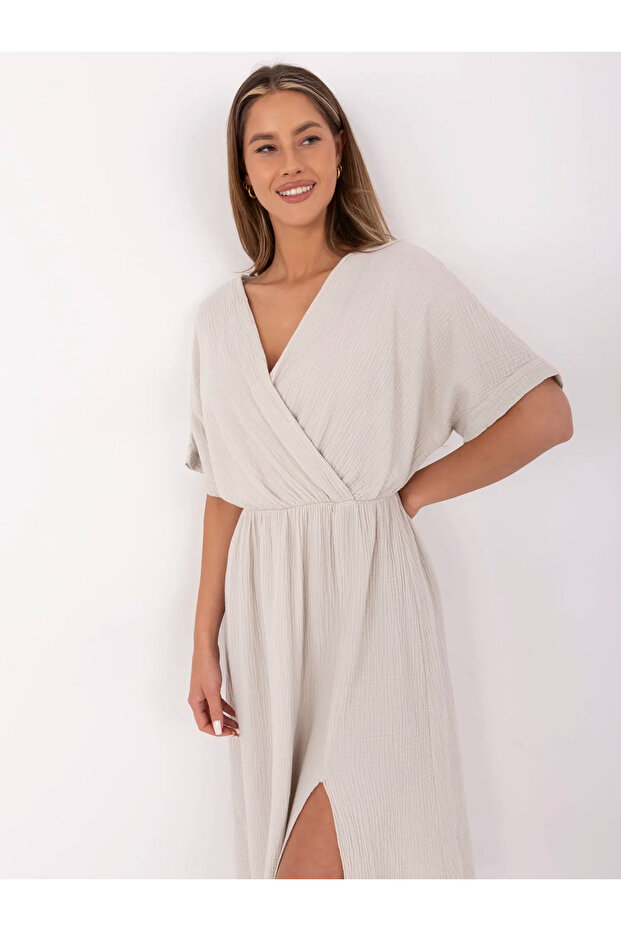 Rochie Dama Bej - 1