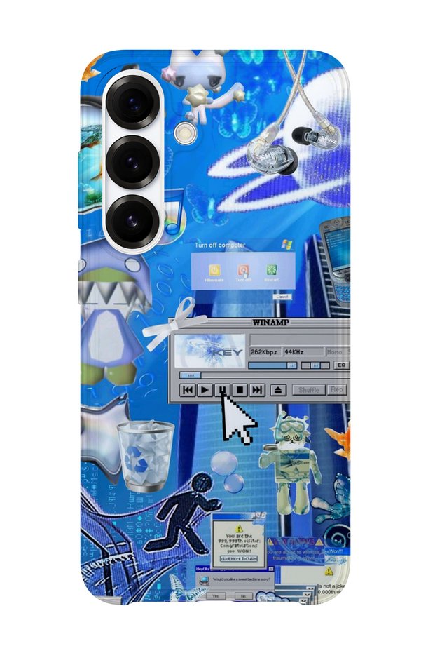 Samsung Galaxy S23 Plus Compatible Printed Transparent Phone Case | Collection: Aeroglass Mirage
