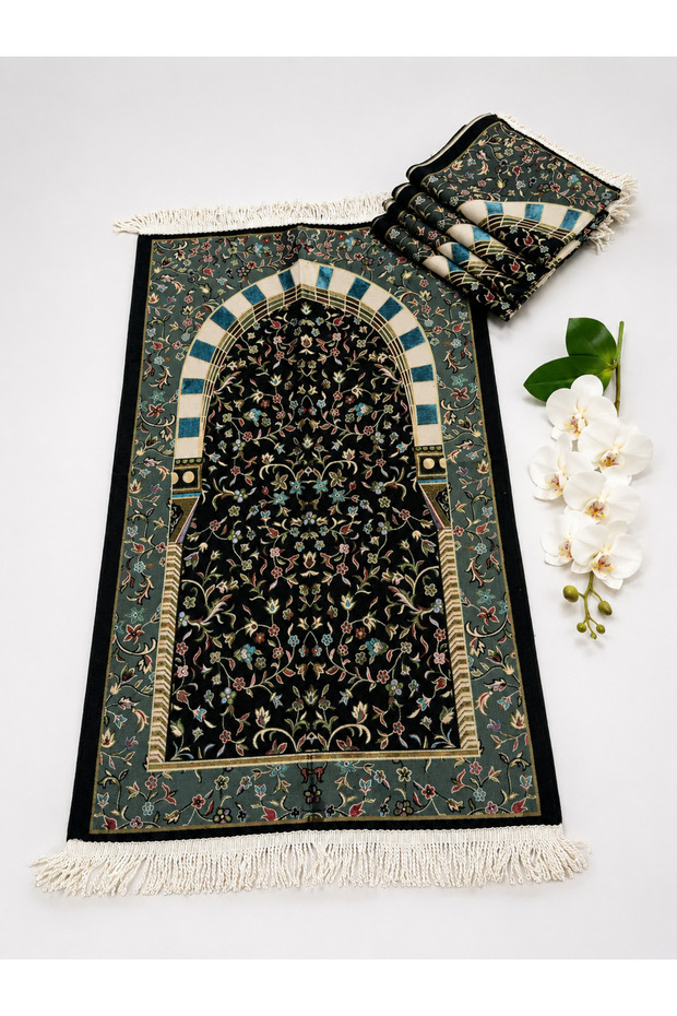 Ravza Desen Şöni̇l Prayery Mat