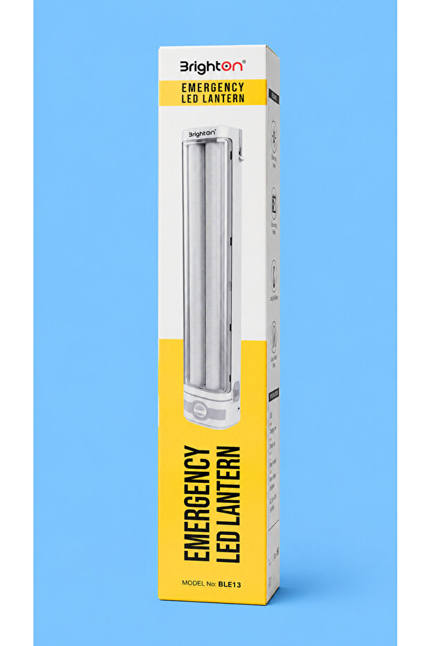 فانوس LED قابل لإعادة الشحن للطوارئ | 48 مصباح LED من نوع SMD | نسخة احتياطية لمدة 5 ساعات | شحن عبر USB