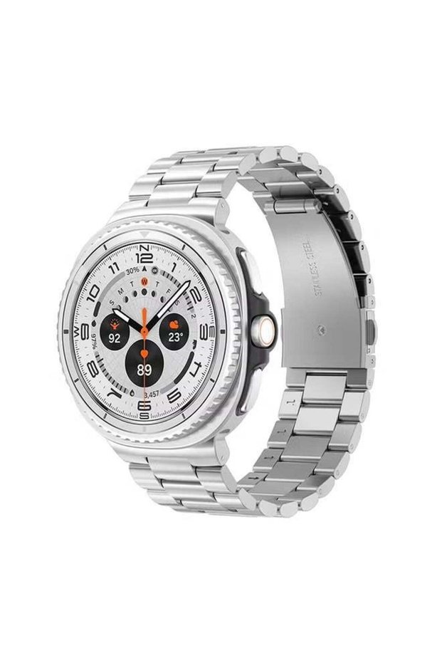 Metal Band For Samsung Galaxy Watch 8 Band 44mm/Galaxy Watch 8 Classic 46mm, No Gap Sta