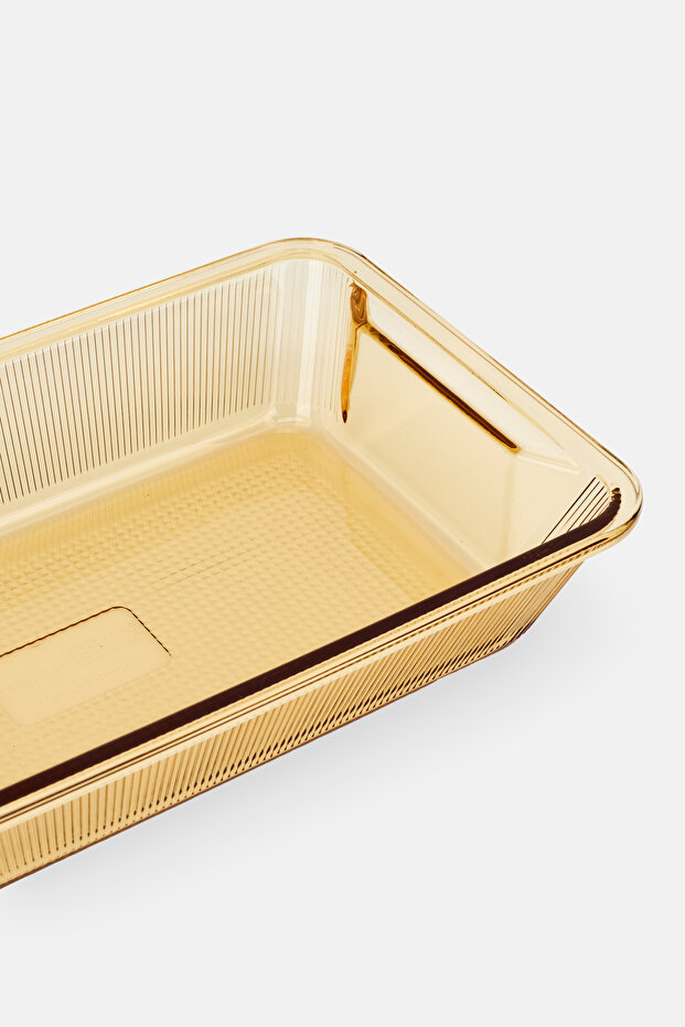 Rectangle Glass Bakeware, Crystal Brown - 3