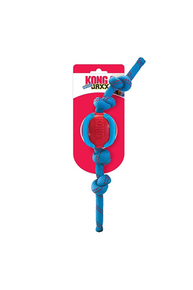 Jaxx Brights Dog Toy with Rope Extension m