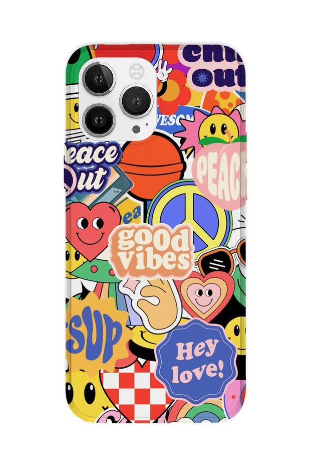 iPhone 12 Pro Max Compatible Printed Transparent Phone Case | Collection: Chromatica Aura