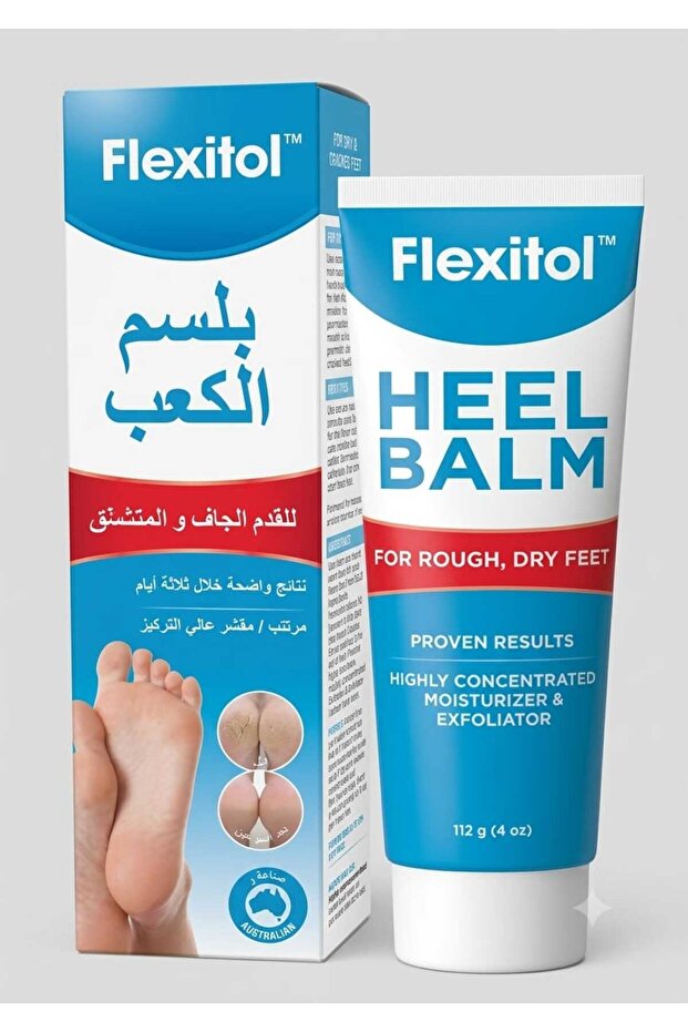 فليكسيتول بلسم كعب القدم - مرطب ومقشر عالي التركيز (112 غرام)