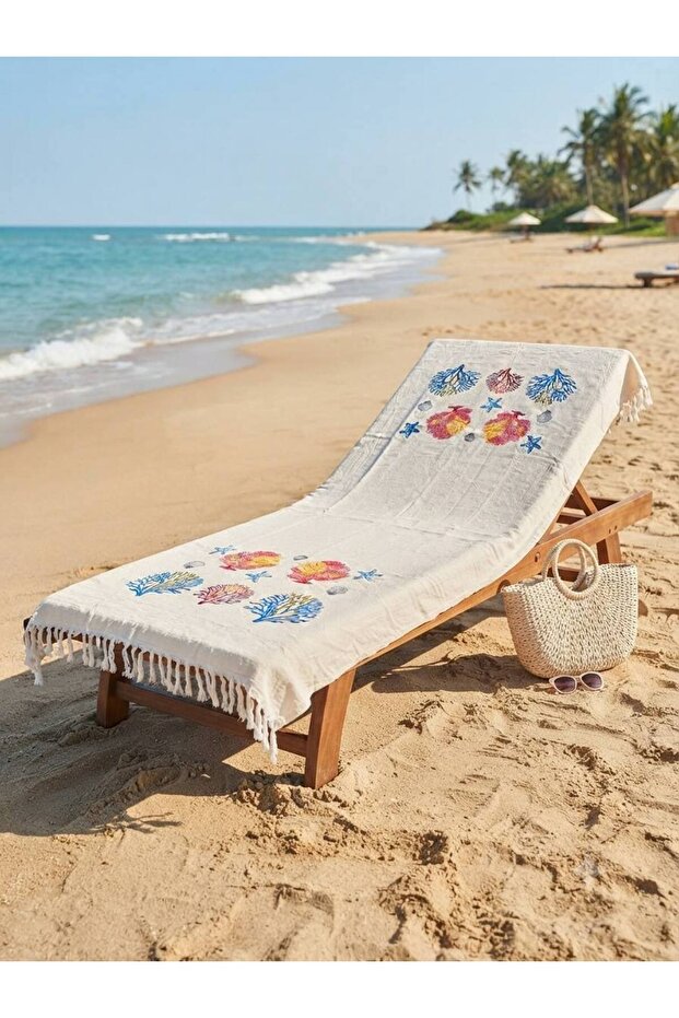 Muslin Peshtemal Printed 100% Cotton Beach Towel