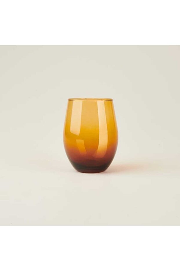 Iconic Soft Drink Glass - Amber - 570 ml