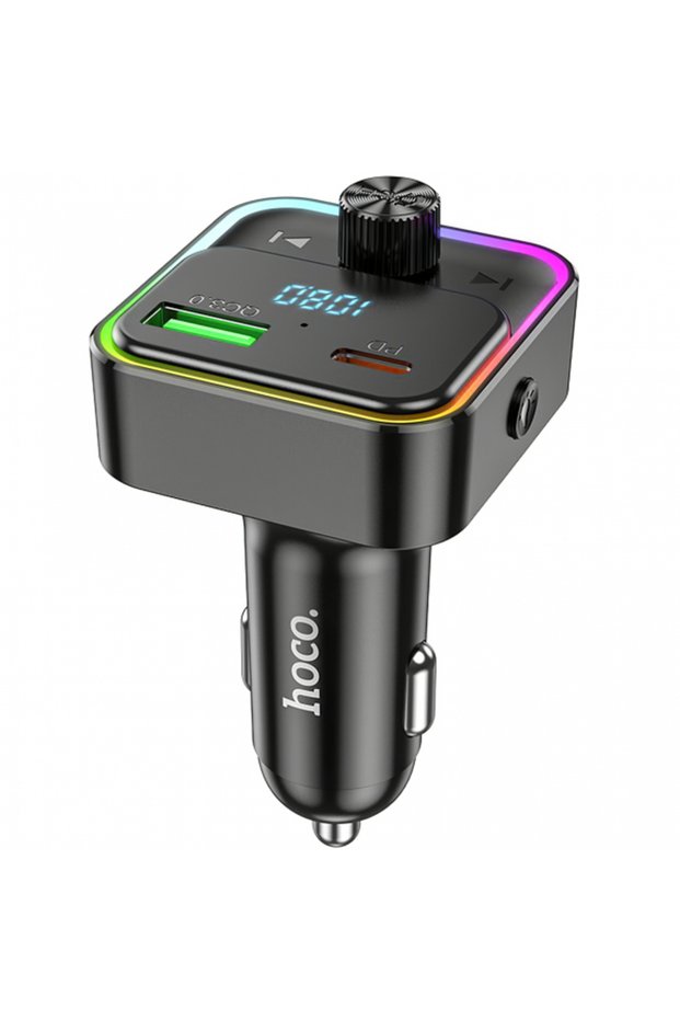 Modulator FM Bluetooth E81, 1 x USB-A - 1 x USB-C