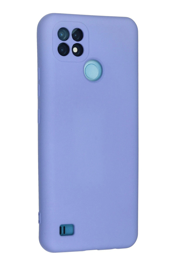 Matxzngz Realme C21 Case Nano Velvet Silicone (220957) - Lilac