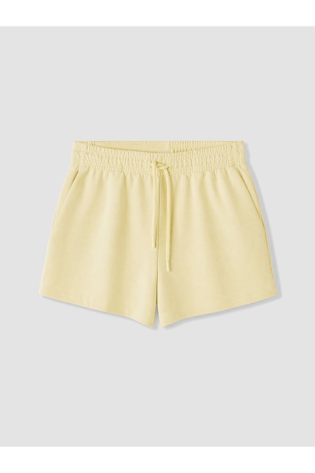 Özmarka New Season Elastic Waist Women's Shorts