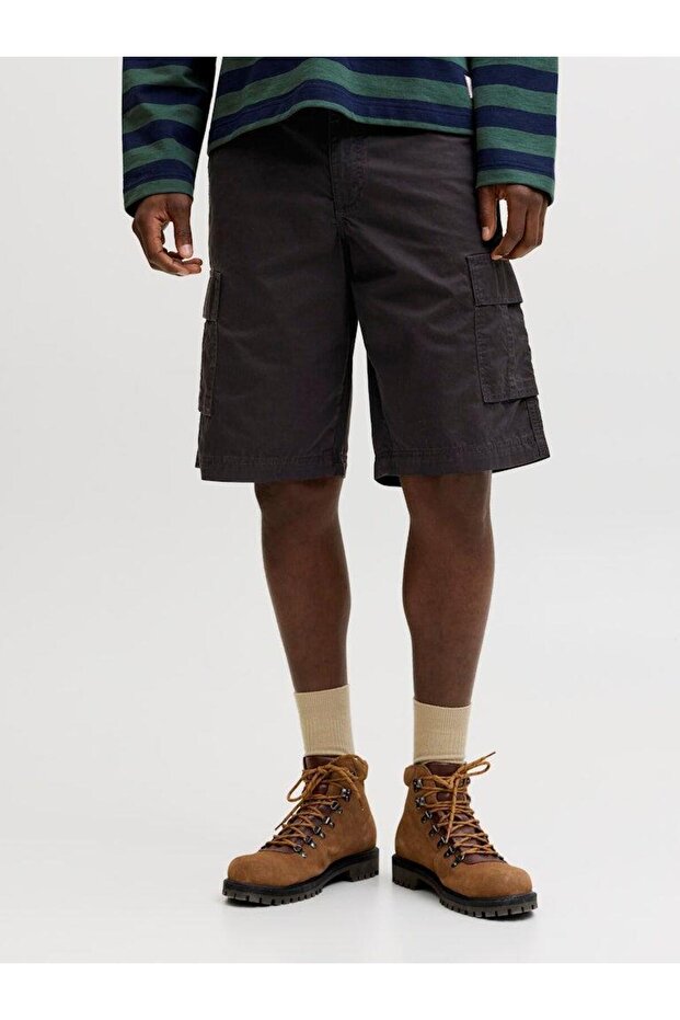 Jpstcole Matty Cargo Short Mid Black Men's Shorts 12292263