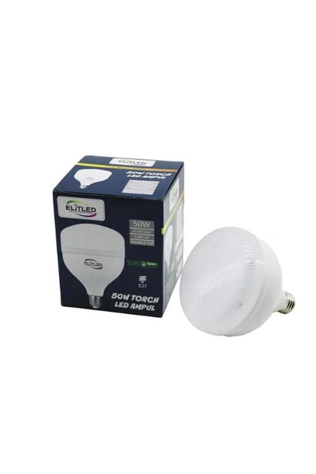 Elitled 50W White Torch Bulb