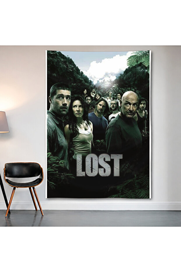 Lost Wall Covering Wall Tapestry First Quality Satin Fabric Poster