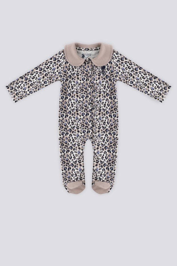 Baby Girl Winter Regular Fit Claret Red Jumpsuit Usb1655-B-V1