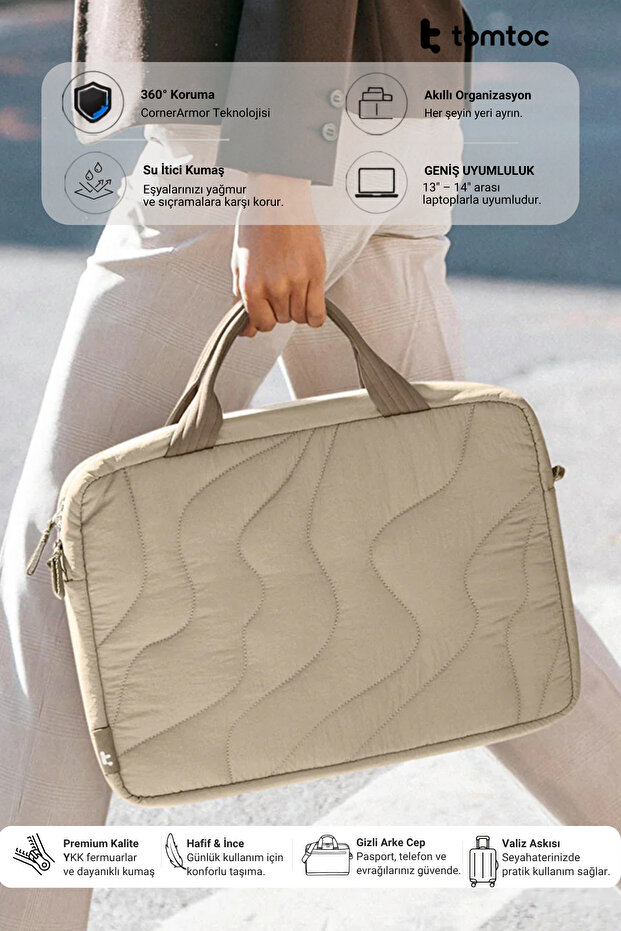 Terra A28 14 Inch Sand Color MacBook Pro Case - A28D3K2