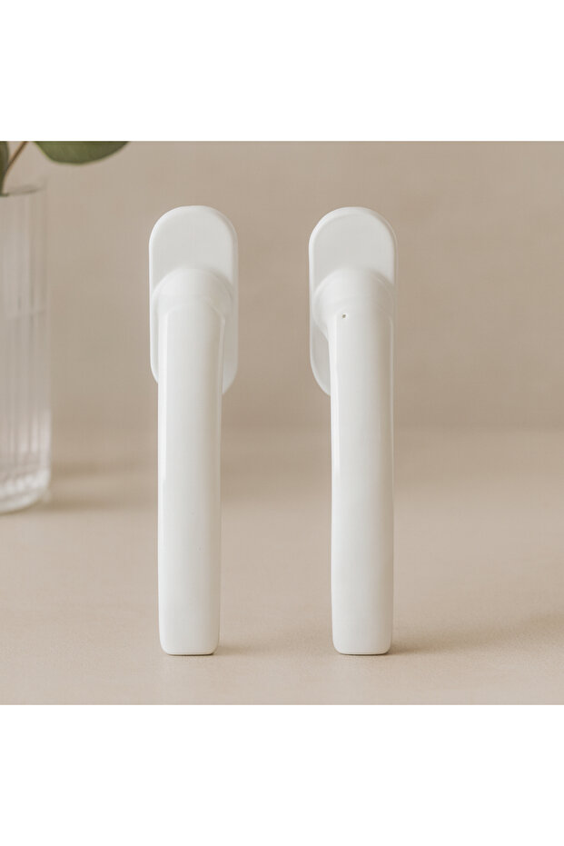 Pvc Window Handle Set of 2 White