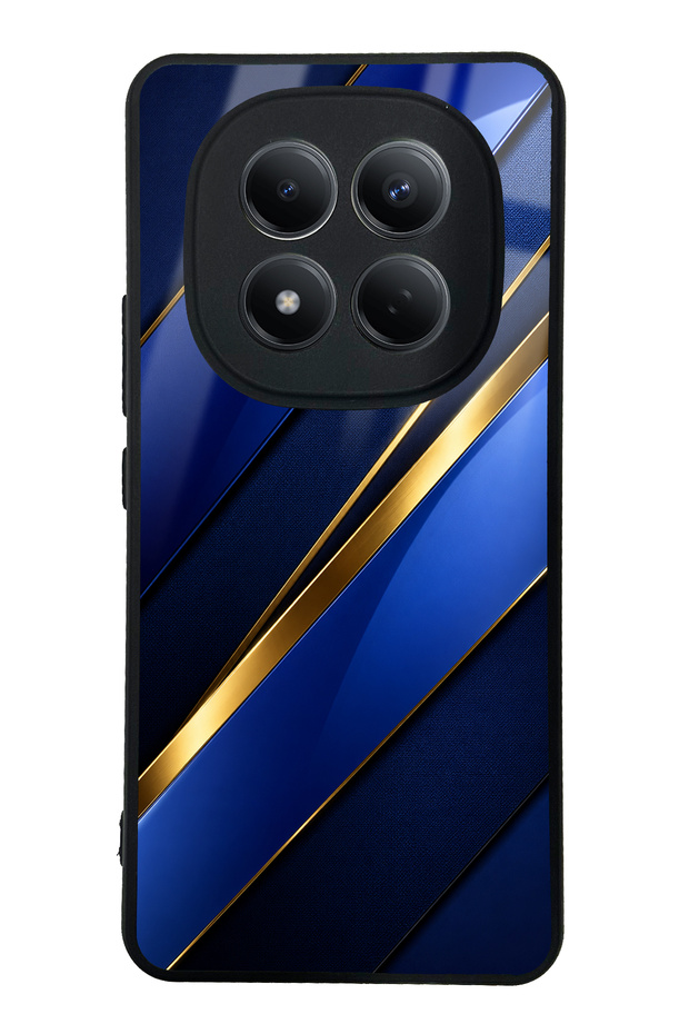 Xiaomi Redmi Note 15 Pro 4g Sapphire Gold Edge Design Glossy Phone Case