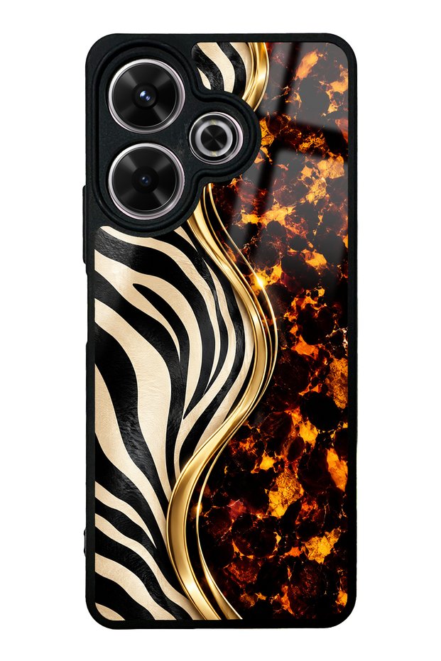 Xiaomi Redmi 13 4g Black Safari Design Glossy Phone Case