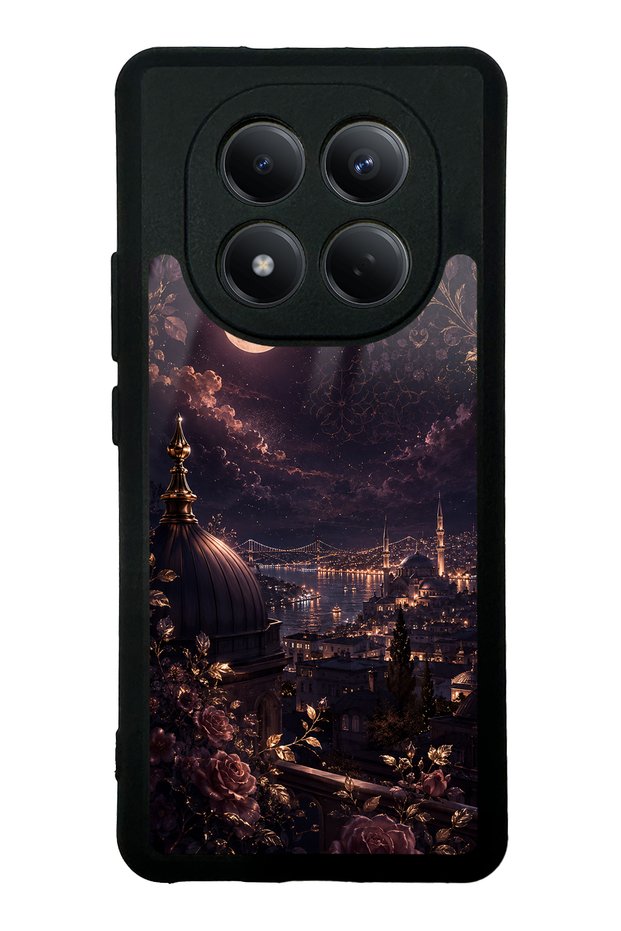 Xiaomi Redmi Note 15 4g Rosewood Bosphorus Night Design Glossy Phone Case