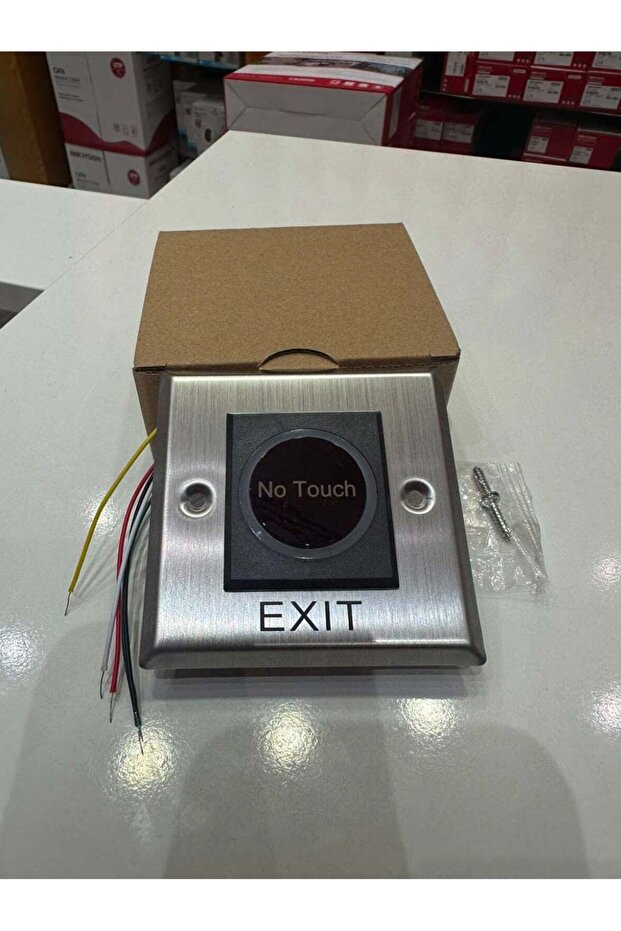 Sturnus Smart Touchless Metal IR Exit Button