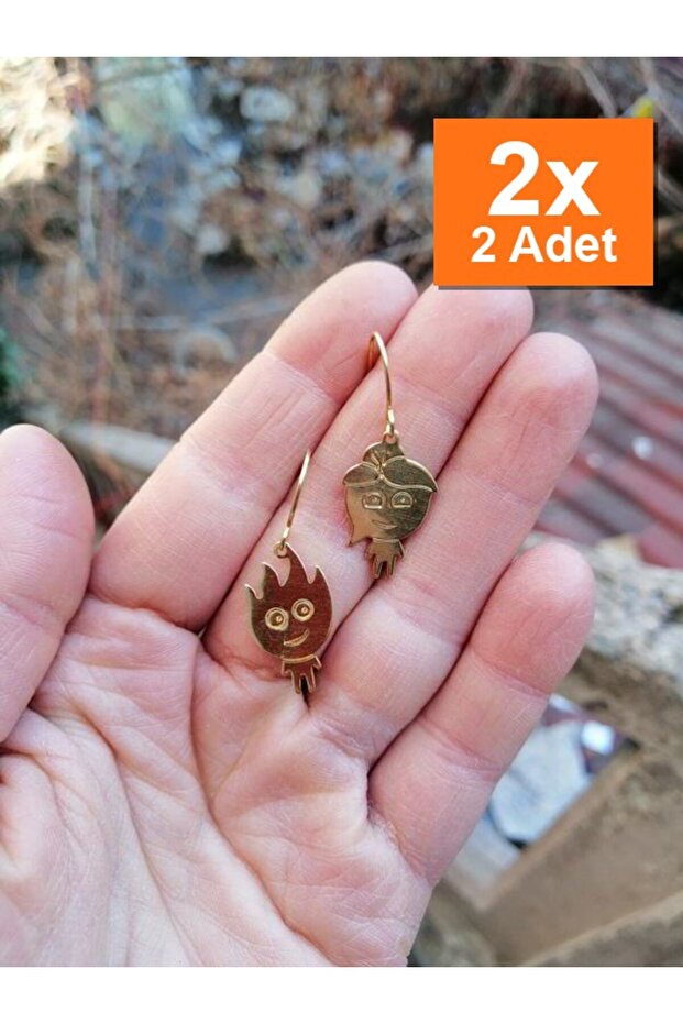 أقراط مصنوعة يدويًا بتصميم خاص كهدية