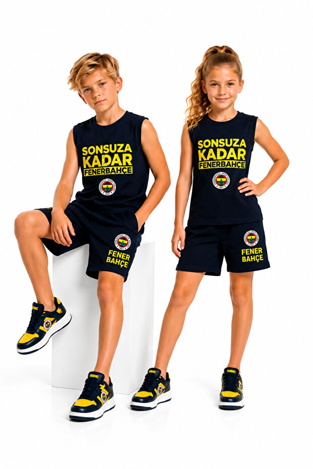 License-Protected Unisex Children's Summer Shorts Set Special Design