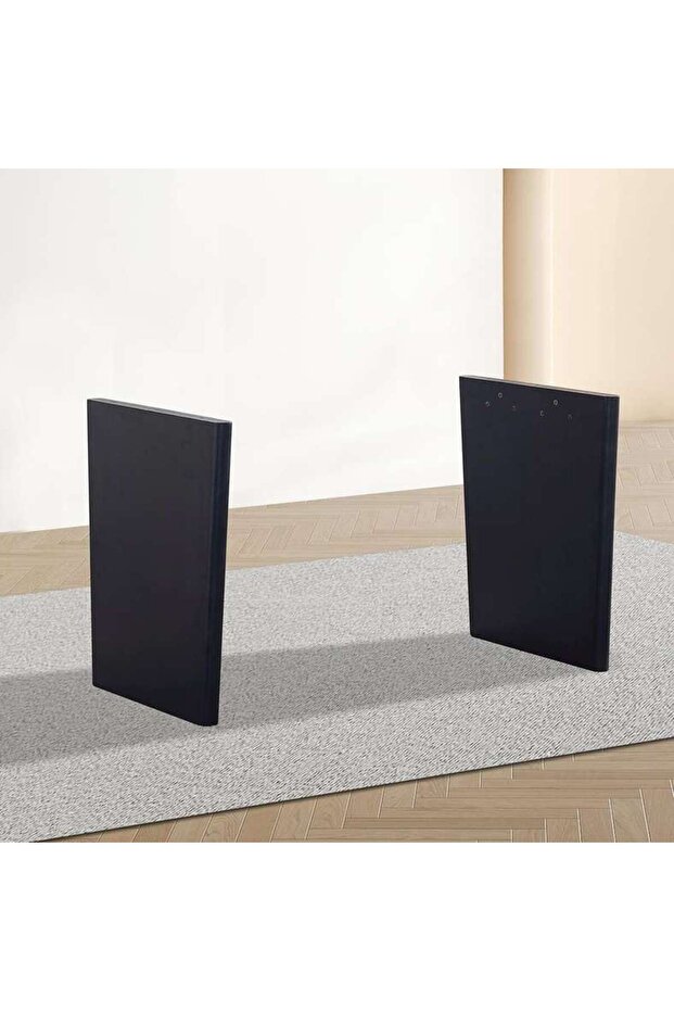 ORION MODULAR CONSOLE TABLE LEG VENEER - BLACK