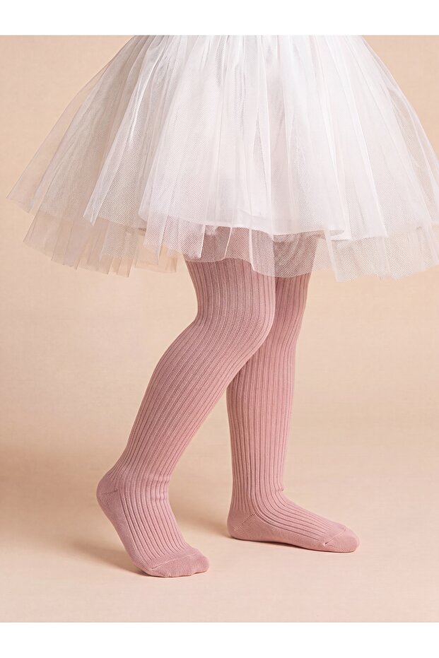Plain Pink Girls' Socks 3-4 Years Old