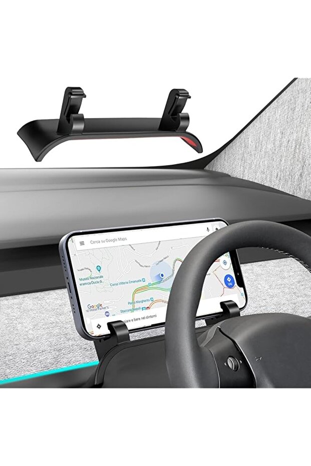 Car Silicone Phone Mount for Tesla Model Y 2020–2024 & Model 3 2017–2023,