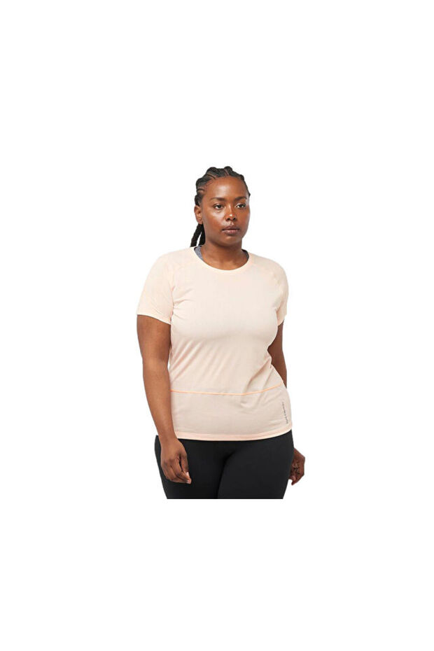 Cross Run Women's Running T-Shirt Lc2046700 Cream
