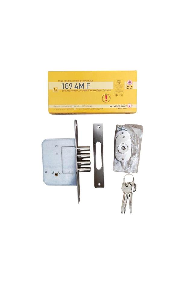 Kale Lock 189 4m F 4 Shaft 52 mm Cylinder Mortise Safety Lock