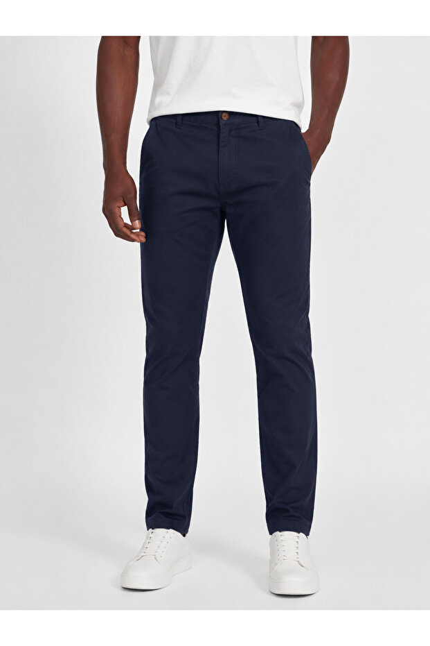 Angels Men's Slim Fit Trousers