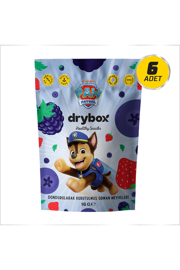 Paw Patrol Freeze-Dried Crispy Forest Fruits 6-Pack