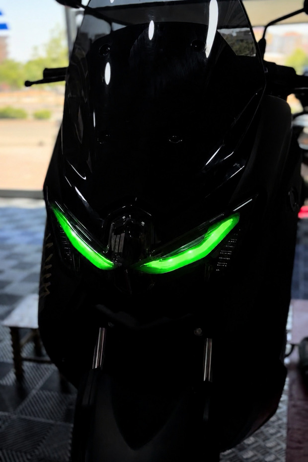 Headlight Coloring Sticker Headlight Film for Yamaha Nmax New Case Scooter