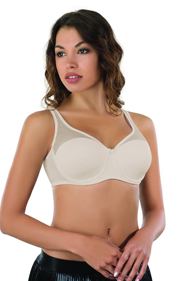 Ten Mi Emay 167C Pad Tulle Gathering Bra
