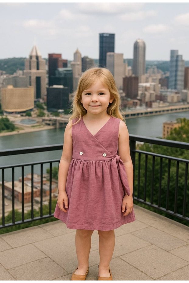 Muslin Fabric Cotton Dress