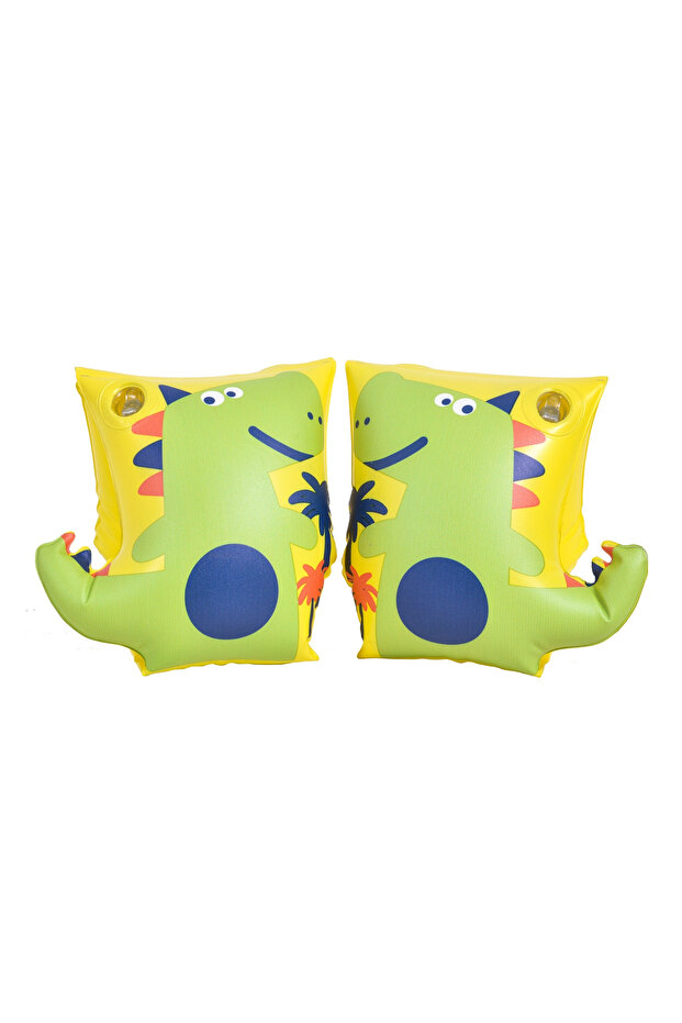 Dinosaur Pool Arm Floaties, Inflatable Swim Bands for Kids