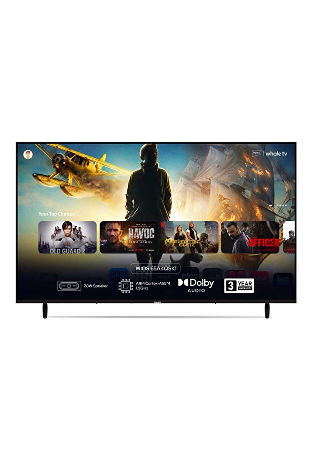 إمبكس WIOS سلسلة ويل تلفزيون ذكي QLED بدقة 4K مقاس 65 بوصة، WIOS65Qأط