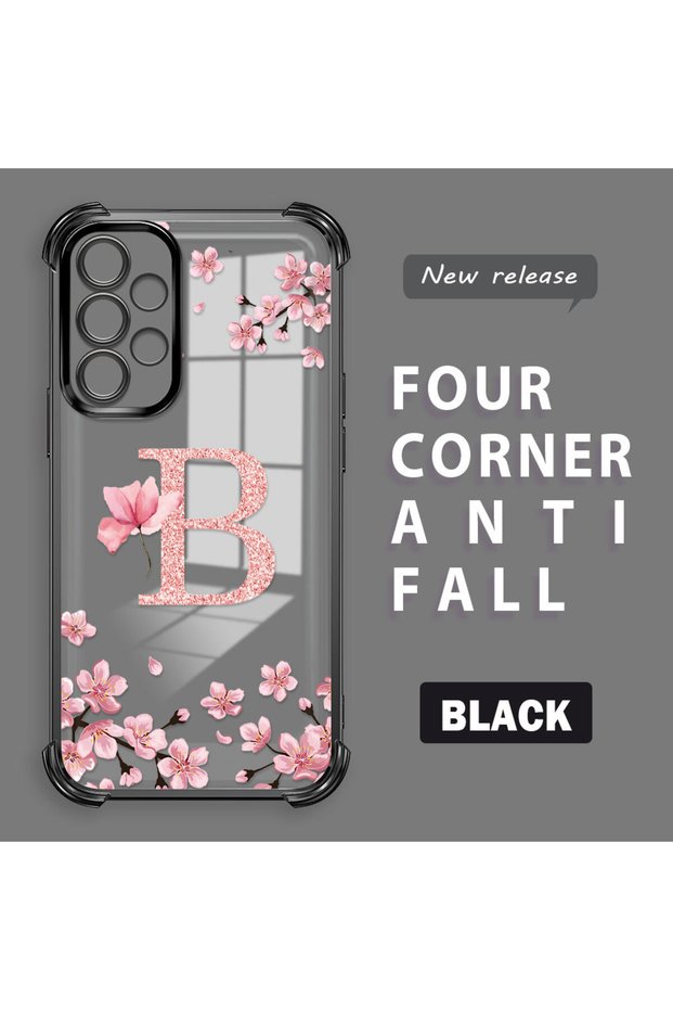 Samsung Galaxy A32 4g Compatible Transparent Back Four Corners Reinforced Impact Protection Silicone Case