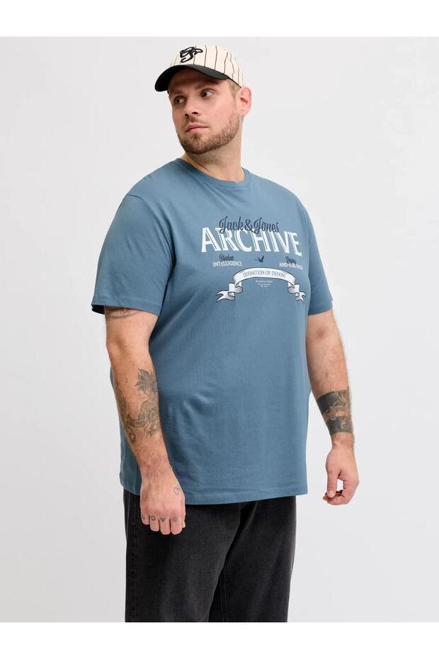Jack Jones Dover Men's Large Size T-Shirt 12294516
