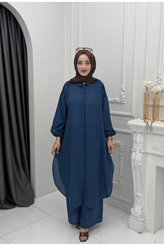Nehir Takım Indigo