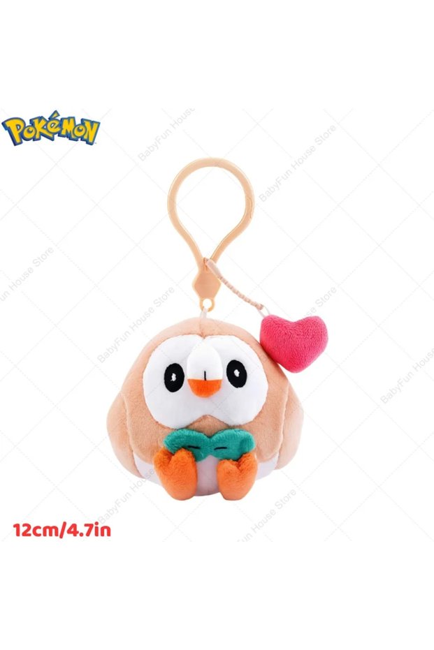 Rowlet Original Pokemon Mimikyu Gengar Snorlax Umbreon Plush Toy Keychain Kawaii Espeon Jigglypuff S