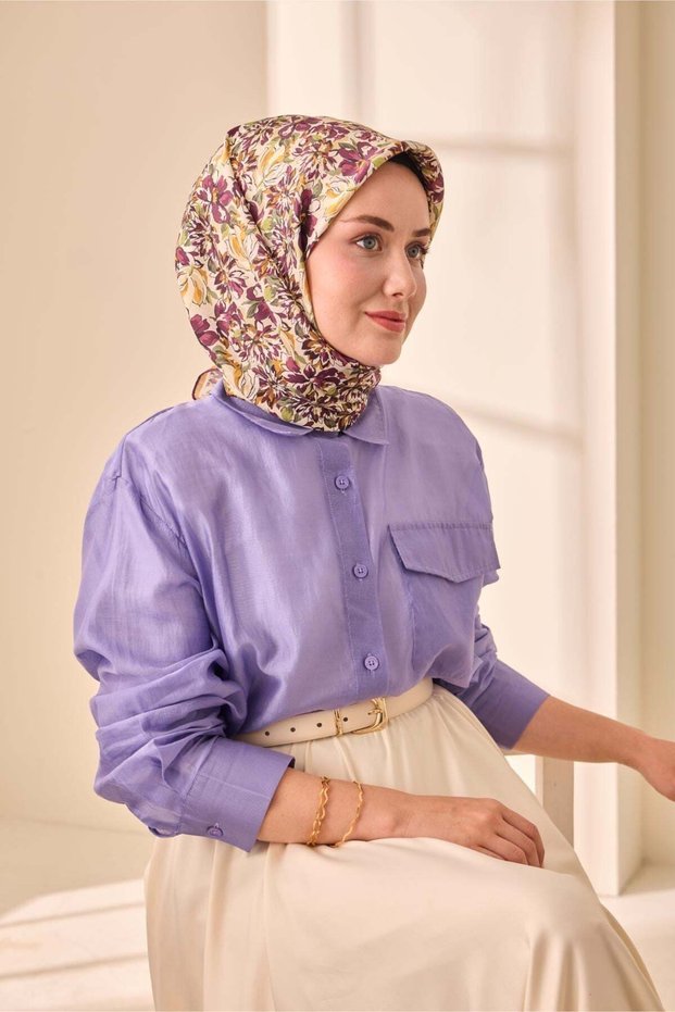 Twill Silk Scarf 11477-10