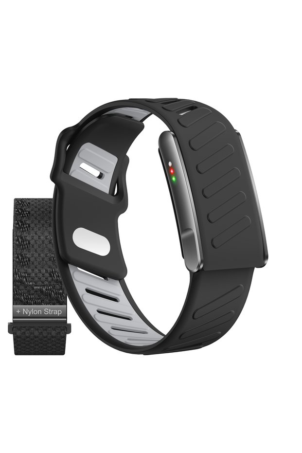 Black VWAR MG ECG+PPG Nursing Grade Smart Bracelet HRV Body Fat BMI Smart Band Body Temperature Men