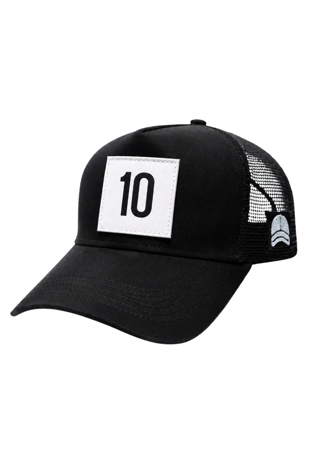 قبعة بيسبول شبكية بتفاصيل مكونة من 10 قطع