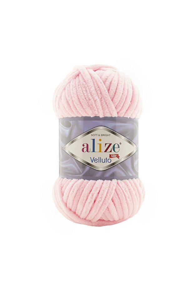 5 Pieces Velluto Velvet Hand Knitting Yarn 639 - Şevval Tuhafiye