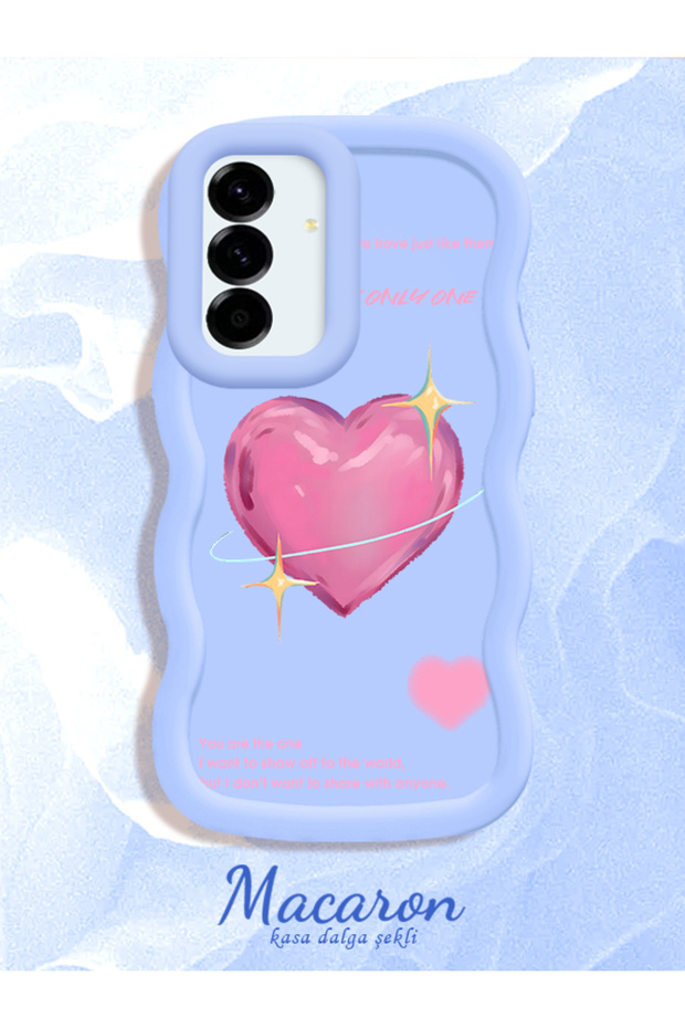 Samsung Galaxy A36/A56 Compatible Case with Sweet Pink Heart Motifs in Three Colors to Choose from