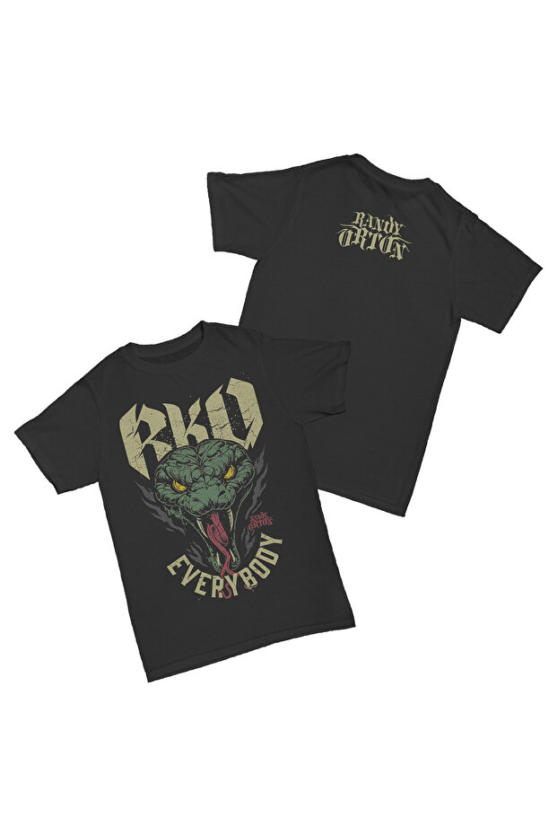 Randy Orton Rko Printed Cotton T-Shirt
